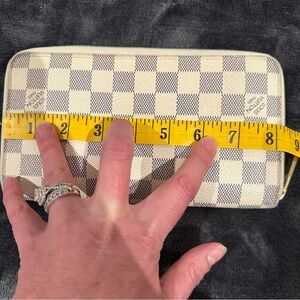Louis Vuitton Damier Azure Zippy Organizer Long Wallet “Authentic”